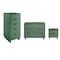 Manhattan Comfort Granville Sage Green 5-Drawer Tall Dresser, 3-Drawer Standard Dresser and 2-Drawer Nightstand GRAN053 - alternate 5